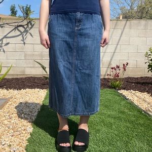 Vintage Denim Skirt